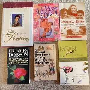 Lot 6 Womens Bible Devotional Workbook Stories Inspirational Faith Marriage Book